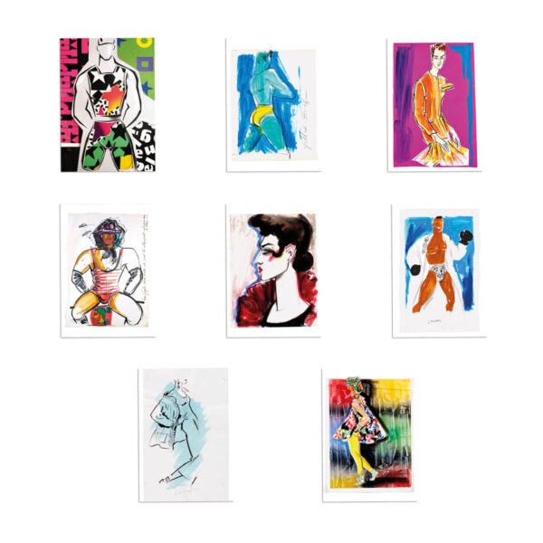 Set of 8 cards